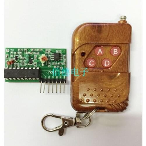 2262 /2272 four-way wireless kit M4 non-locking receiving board with four-key wireless remote control