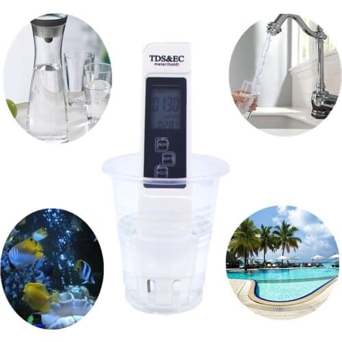 3 in 1 Multifunction Portable TDS Pen Tester EC Meter Accurate Water Quality Measurement Tool
