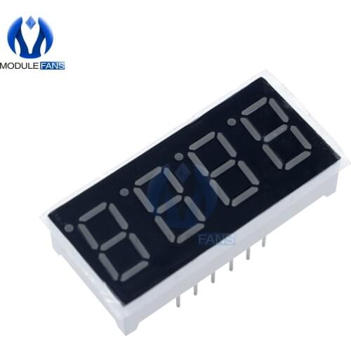 5PCS 0.36 inch 4 digit led display 7 seg segment Common cathode Red
