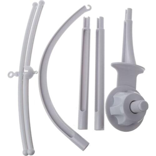 88cm Baby Bed Hanging Rattles Toys Hanger DIY Hanging Baby Crib Mobile Bed Bell Toy Holder 360 Degree Rotate Arm Bracket