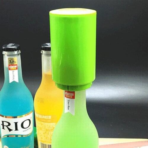 Automatic Beer Bottle Opener Beverage Bottles Wine Soda Cap Push Down Magnet corkscrew removing tool Kitchen Bar Accessories