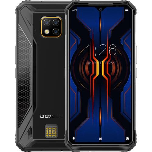 DOOGEE S95 Pro Android 9 Mobile Phone IP68/IP69K 6.3inch Display 5150mAh Octa Core 8GB 128GB Modular Rugged Mobilephones 48MP