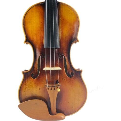 Duplicate cannon paint. Professional violin solo violin retro violin beautiful cannon paint model