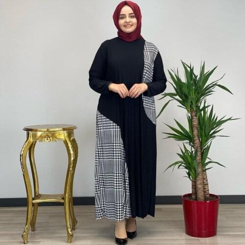 Eid Mubarak Kaftan Dubai Abaya Turkey Muslim Fashion Hijab Dress Islam Clothing Abayas Maxi African Dresses For Women Vestidos