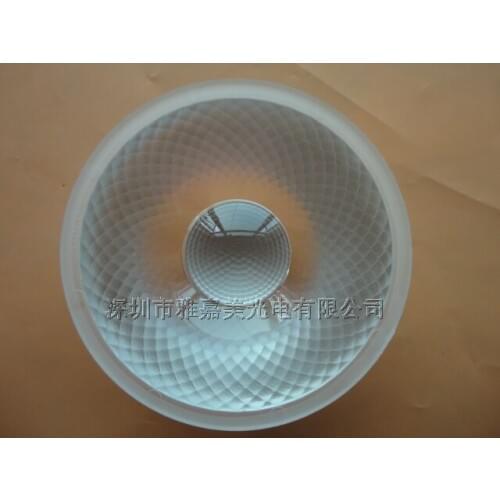 COB lens diameter 69MM 24 degrees Condensing LED lens, Integrated surface light source Lens