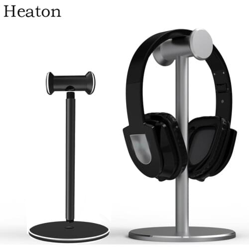 Heaton Metal Bluetooth Headphone Bracket Stand Headset Hanger Fashion Desktop Stand Aluminum alloy For Headphone Earphone