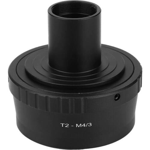 Metal Adapter Ring 23.2mm T Mount Microscope Eyepiece for Olympus M4/3 Mount Mirrorless Camera