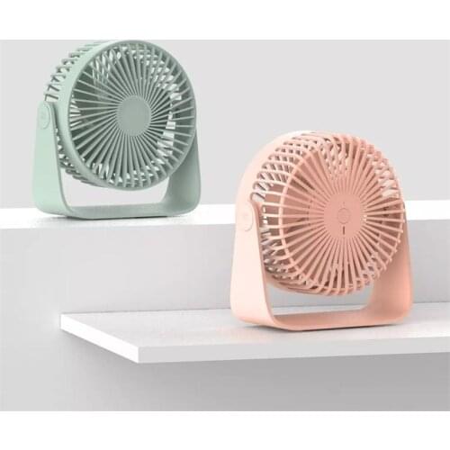 New SOTHING Portable Mini Fans Aroma Diffuser USB Desktop Fan Turbine Front Net Brushless Motor Five Feathers Big Wind Leaves