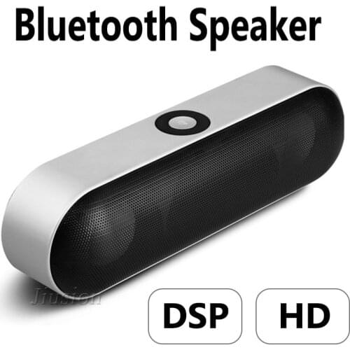 New NBY-18 Bluetooth Speaker Mini Portable Speaker Sound Bar HIFI 3D Stereo Music Subwoofer Wireless Boombox Mic TF AUX USB BT