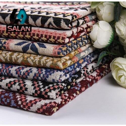 [manufacturers selling]national wind textile imitation linen fabric cushion sofa cloth crafts decorative cloth-003Free shipping