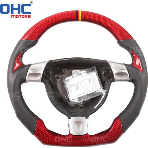 Real Carbon Fiber steering wheel for Por-sche Cayenne Pana-mera Ma-can Cay-man Box-ster Spy-der 978 911 991 718 997 GT3 GTS