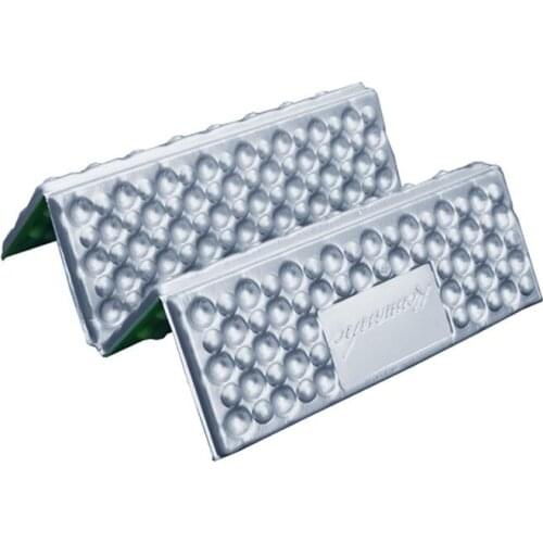 Aluminum Foil Folding 4-fold Cushion IXPE Foam Portable Cushion Picnic Mat Moisture-proof Mat Waterproof Cushion Camping