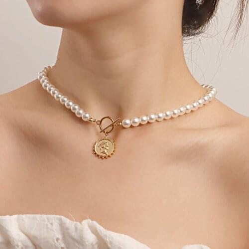 SNQP Pearl Necklaces For Women