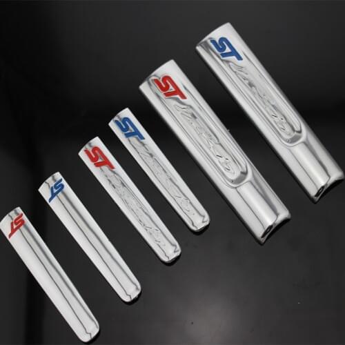 My Good Car Car-Styling Chrome Handbrake Trim Hand Brake Cover Sticker for Ford New Fiesta MK7 2009-2017 Interior parts