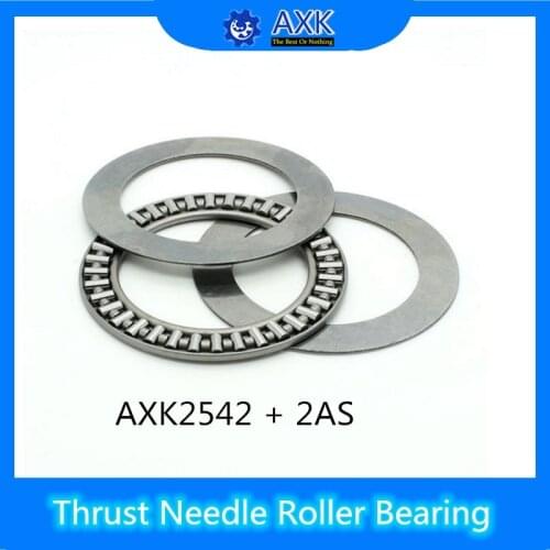 AXK2542 + 2AS Thrust Needle Roller Bearing With Two AS2542 Washers 25*42*4 mm ( 10 Pcs ) AXK1105 889105 NTB2542 Bearings