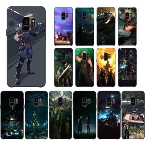 YNDFCNB Final Fantasy VII FF7 Anime Phone Case For Samsung Galaxy J7 PRIME J2Pro2018 J4 Plus J5 PRIME J6 J7 Duo Neo J737 J8