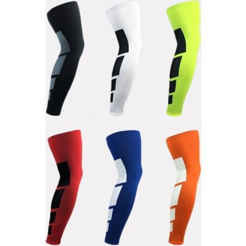 1Pcs Super Elastic Lycra Thigh Knee Leg Compression Sleeve For Basketball Fitness Running Volleyball Cycling Calf Brace Warmers