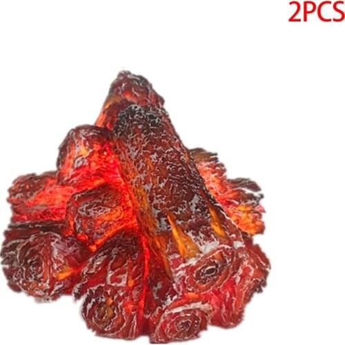 2pc Night Lamp 0.5W Charcoal Fire Hanging Light Decoration Atmosphere Light For Garden Festival Home Bedroom Lighting Decor