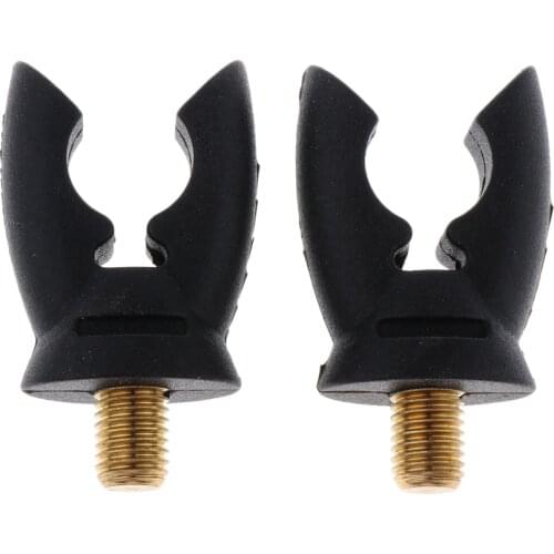 2x Fishing Rod Rest U-Head Rod Grips Rest Fishing Rod Holder Thread M3/8