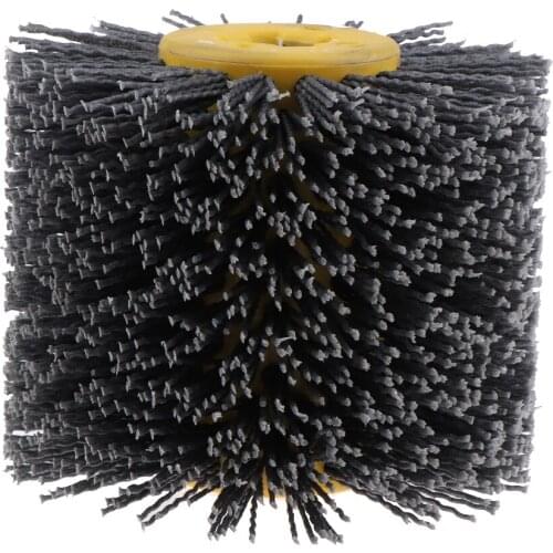 4 x Abrasive Wire Drawing Wheel Burnishing Drum Grinding Polishing Tools for Wood Doors & Floors