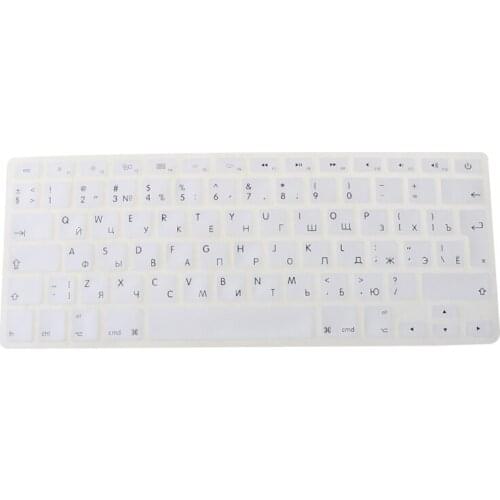 781E EU Version Russian Keyboard Silicone Skin Cover For Apple Macbook Air Pro 13 15