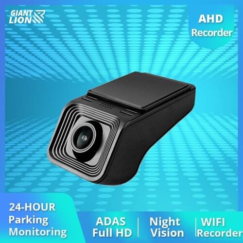Car Dvr Camera Usb For Multimedia Android Full HD 1080P ADAS Dash Cam Video Recorder Night Vision For Player Navigation
