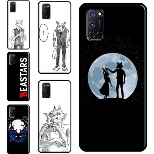 Beastars Legoshi Wolf Case For OPPO A9 A5 A53 A31 2020 A52 A72 A15 A83 A91 A93 A5S Find X3 Pro Reno 2 Z Funda