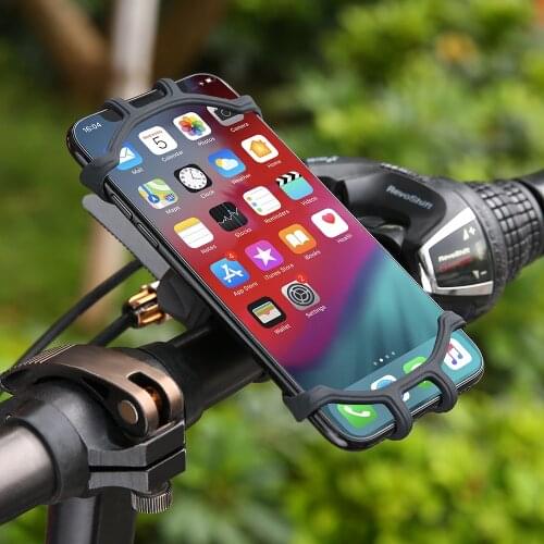 FLOVEME Bicycle Phone Holder Universal Mobile Cell Phone Holder For Samsung Xiaomi Bike Handlebar GPS Bracket For iPhone 12 11