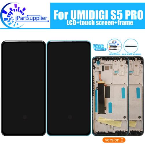 UMIDIGI S5 PRO LCD Display+Touch Screen Digitizer +Frame Assembly 100% Original New LCD+Touch Digitizer for UMIDIGI S5 PRO+Tools