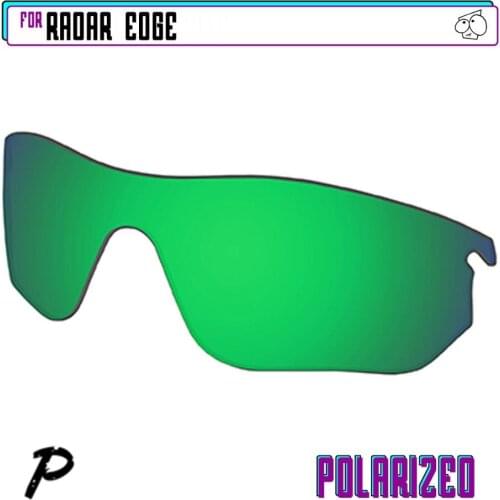 EZReplace Polarized Replacement Lenses for - Oakley Radar Edge Sunglasses - Green P