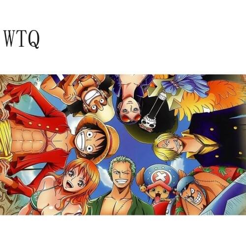 Full Square Round Drill 5D DIY Diamond Painting Anime Luffy Diamond Embroidery Cross Stitch Kit Mosaic Rhinestone for Home Decor