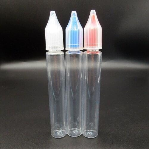 PET 15ml plastic pen shape unicorn bottle ,e liquid ,e juice bottle with childproof colorful cap 100pcs/lot