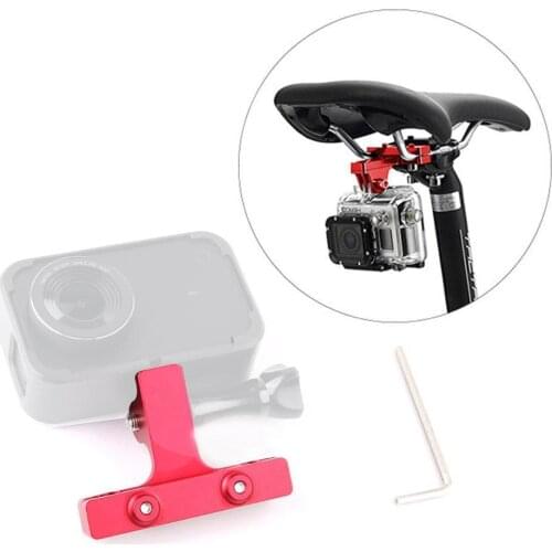 Bike Clip For GoPro Camera Bike Saddle Mount For GoPro Session Garmin Shimano and Hero 8/7/6/5 A9U2