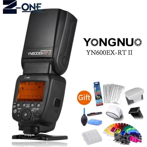 YONGNUO YN600EX-RT II Flash Speedlite 2.4G Wireless HSS 1/8000s Master TTL Speedlight for Canon DSLR as 600EX-RT YN600EX RT II
