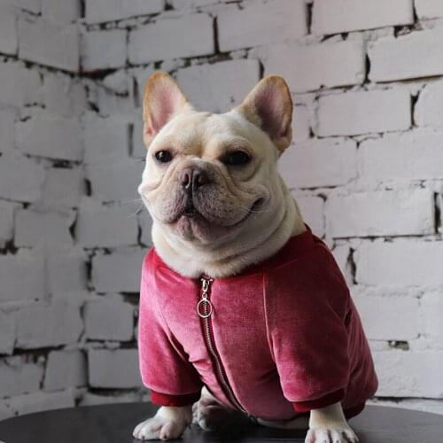 French Bulldog Clothes Winter Pug Dog Coat Jacket Outfit Poodle Pomeranian Schnauzer Dog Clothing Pet Costume Garment Dropship