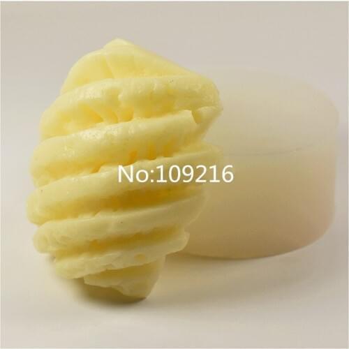 1pcs Fruit Pineapple （S579） Silicone Handmade Soap Mold Crafts DIY Mould