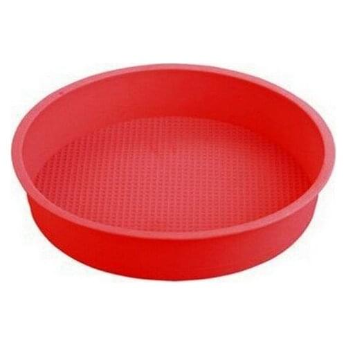 10 Inches Big Round Flexible Silicone Cake Baking Mold Cake Pans DIY Moulds