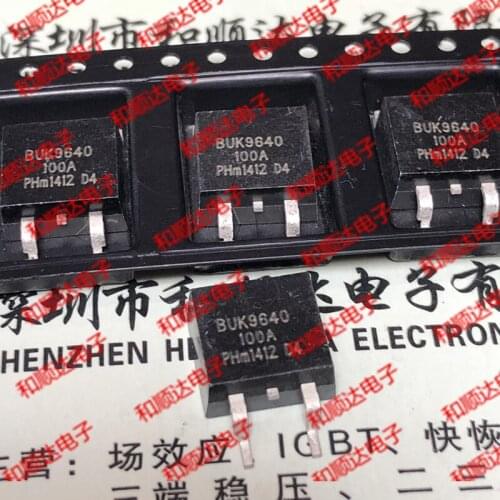 10pcs / lot BUK9640-100A new stock TO-263 100V 39A