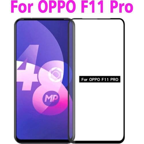 2PCS 3D Full Glue Tempered Glass For OPPO F11 Pro Full Screen Cover Screen Protector Film For OPPO F11 Pro
