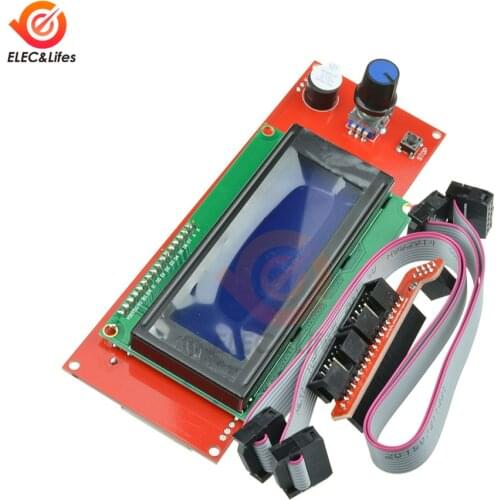 2004 LCD Display 3D Printer Reprap Smart Adapter Controller Reprap Ramps 1.4 1.6 Mega2560 board 2004LCD Control