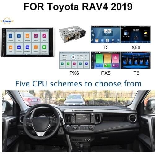 2DIN Android 9.0 Car radio multimedia player For Toyota RAV4 2019 car stereo autoradio auto audio GPS navigation head unit