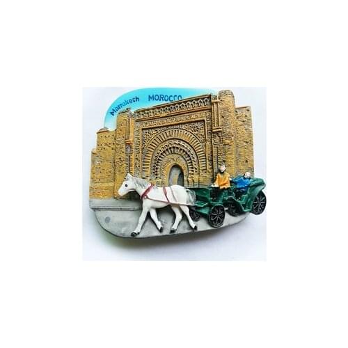 Africa Morocco Marrakech Souvenir Fridge Magnet