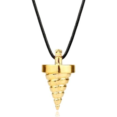 Anime Tengentoba Gulenlagann KINON Tengen Toppa Gurren Lagann Pendant Necklace Core Drill Chain Necklace For Men Women