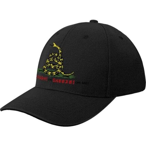 Gadsden Flag Baseball Cap Sports Baseball Hat Wholesale Polyester Male Aesthetic Printed Cap