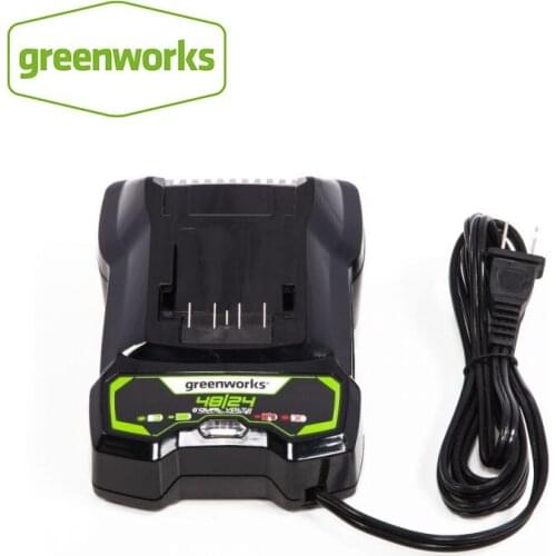 Greeworks 48V/24V Dual-Volt Charger, can charging 24/48v Dual-Volt battery