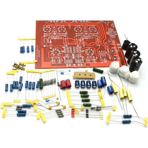 Hi-End Stereo Push-Pull EL84 Vaccum Tube Amplifier PCB DIY Kit with Capacitance D4-004