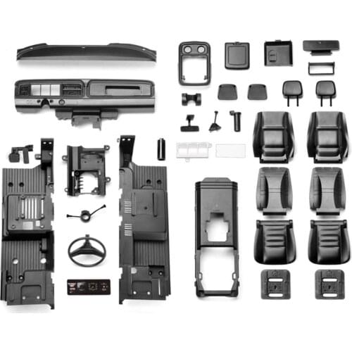 RC Car Interior Simulation Central Control Seat Modification Part Accessories For TRAXXAS TRX-4 BRONCO 1/10 RC Car Parts