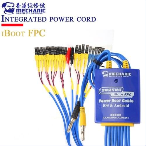 Mechanic iBoot FPC Power Supply Test Control Cable Mobile Phone Boot For iPhone Samsung Huawei OPPO Xiaomi Repair Control Line