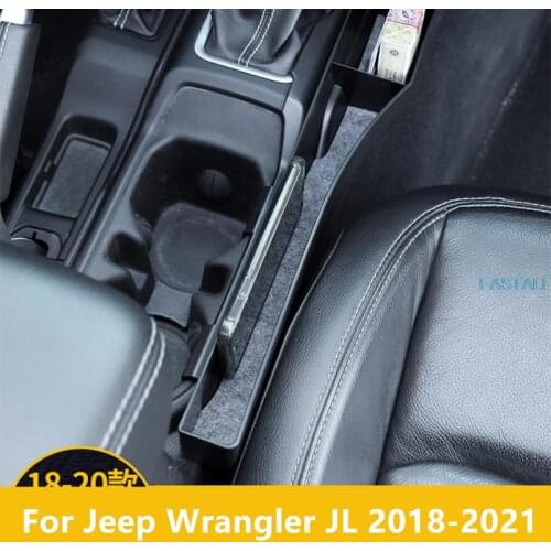 For Jeep Wrangler JL 2018-2021 Co-pilot seat gap storage box modified seat storage box high quality Free shipping