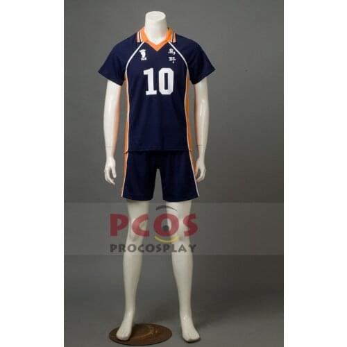 Haikyuu !! Hinata Syouyou NO.10 Cosplay Costume Jerseys mp002357